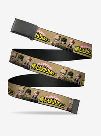 Cinturón My Hero Academia con hebilla destapador