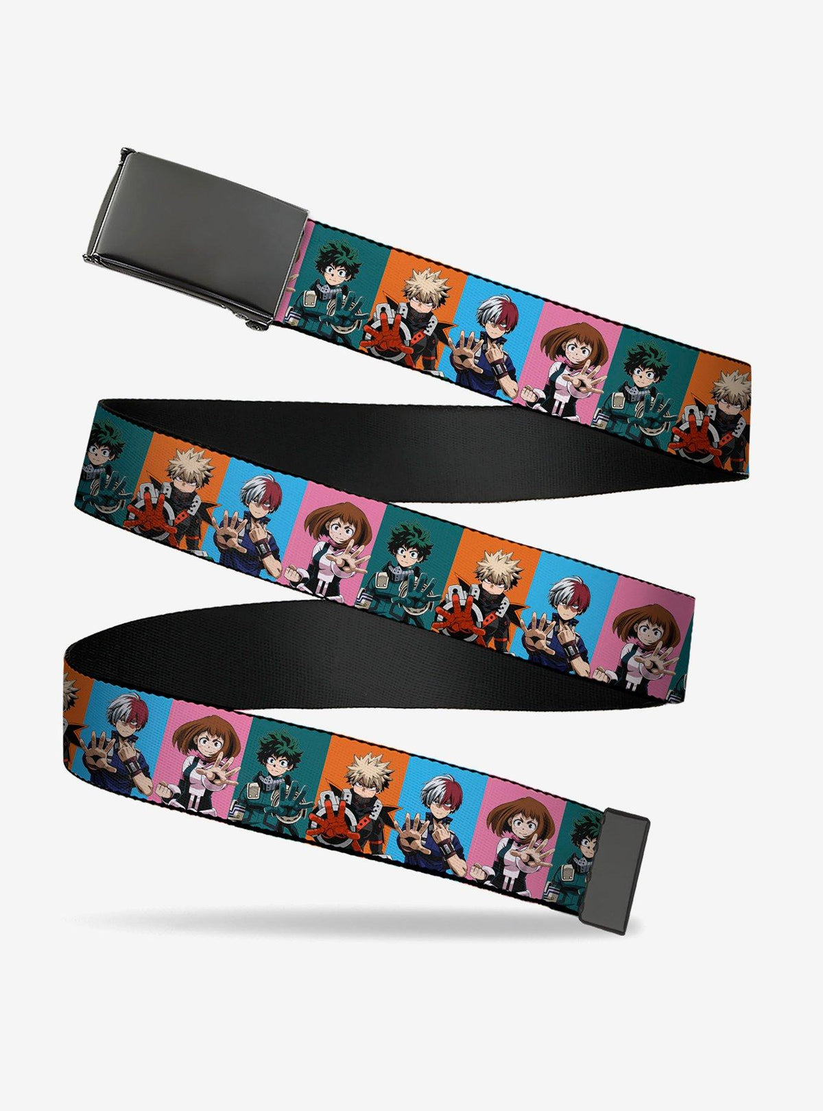 Cinturón reversible multicolor de My Hero Academia