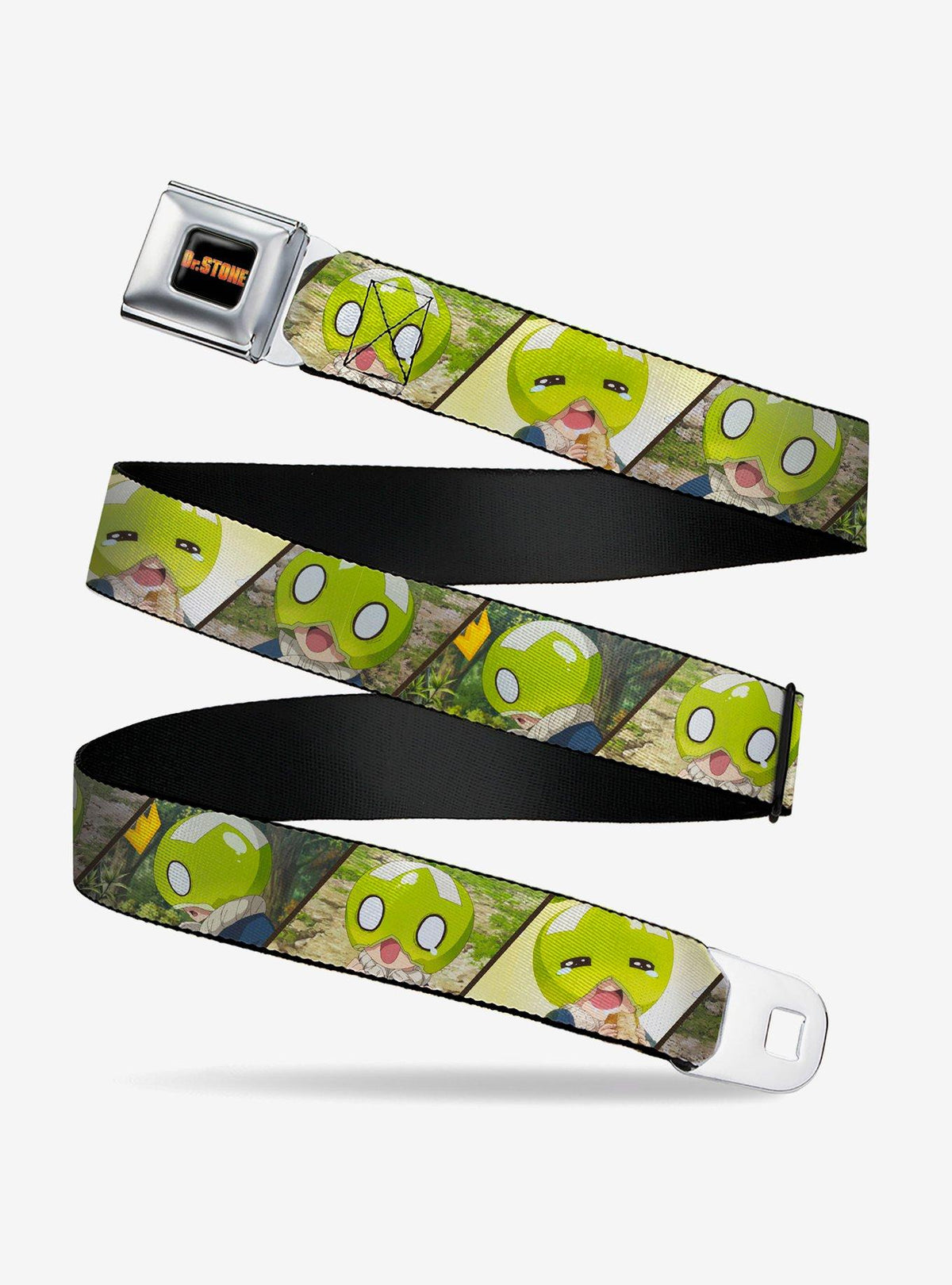 Cinturón Dr. Stone con logo y Suika