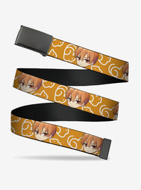 Cinturón reversible Fruits Basket: Kyo Soma y gato con kimono