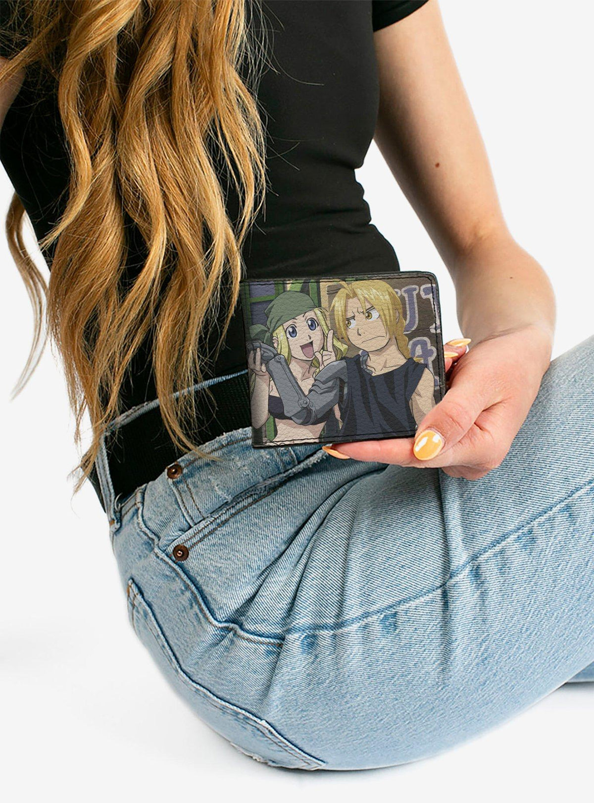 Billetera Fullmetal Alchemist: Brotherhood Edward y Winry