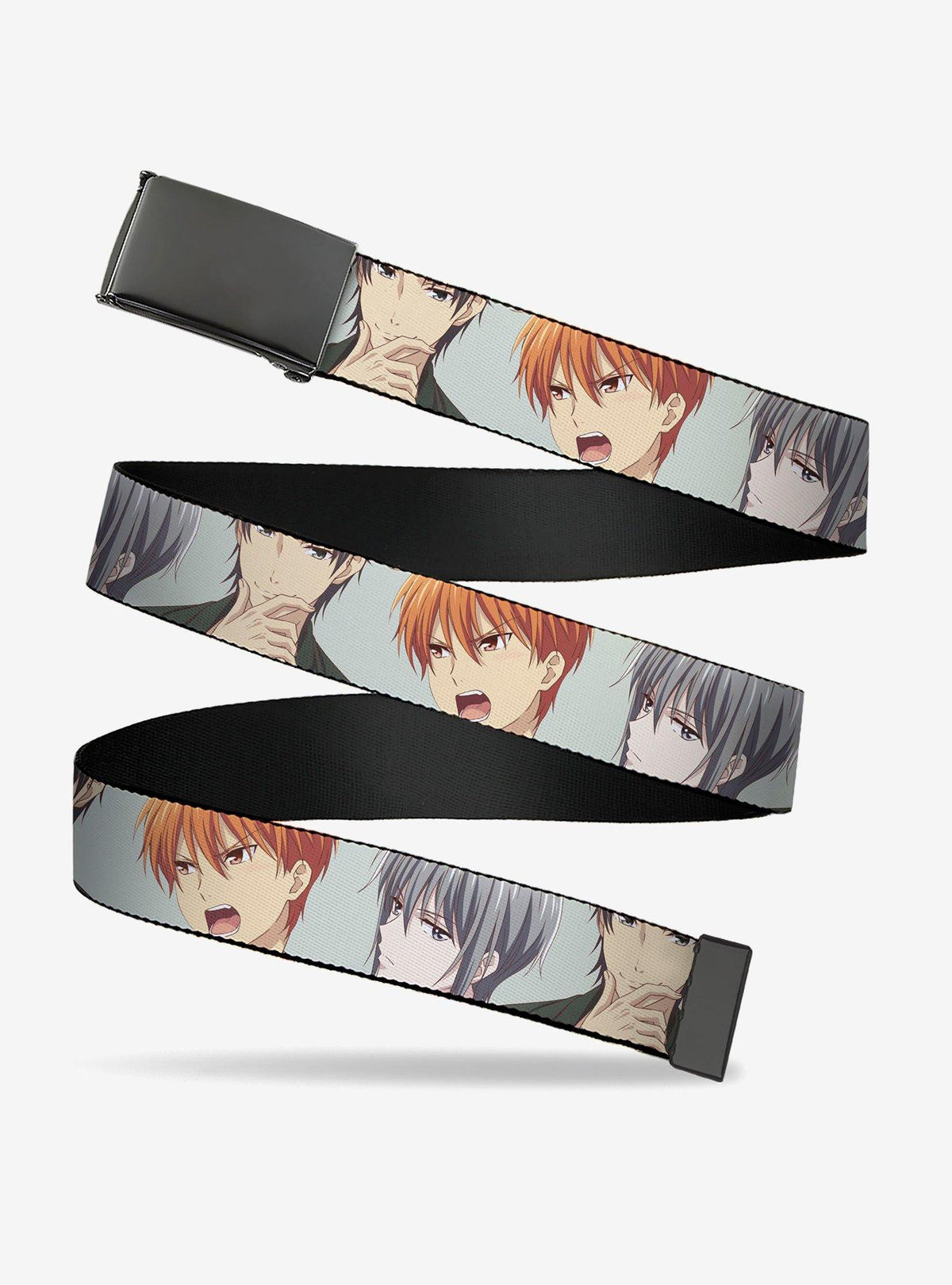 Cinturón Fruits Basket con Kyo, Yuki y Shigure