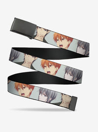 Cinturón Fruits Basket con Kyo, Yuki y Shigure