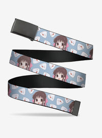 Cinturón Fruits Basket Chibi Tohru Honda y bolita de arroz