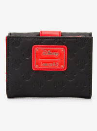 Billetera Disney Mickey y Minnie con siluetas en relieve