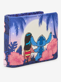 Billetera Disney Lilo & Stitch al atardecer
