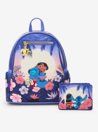 Billetera Disney Lilo & Stitch al atardecer