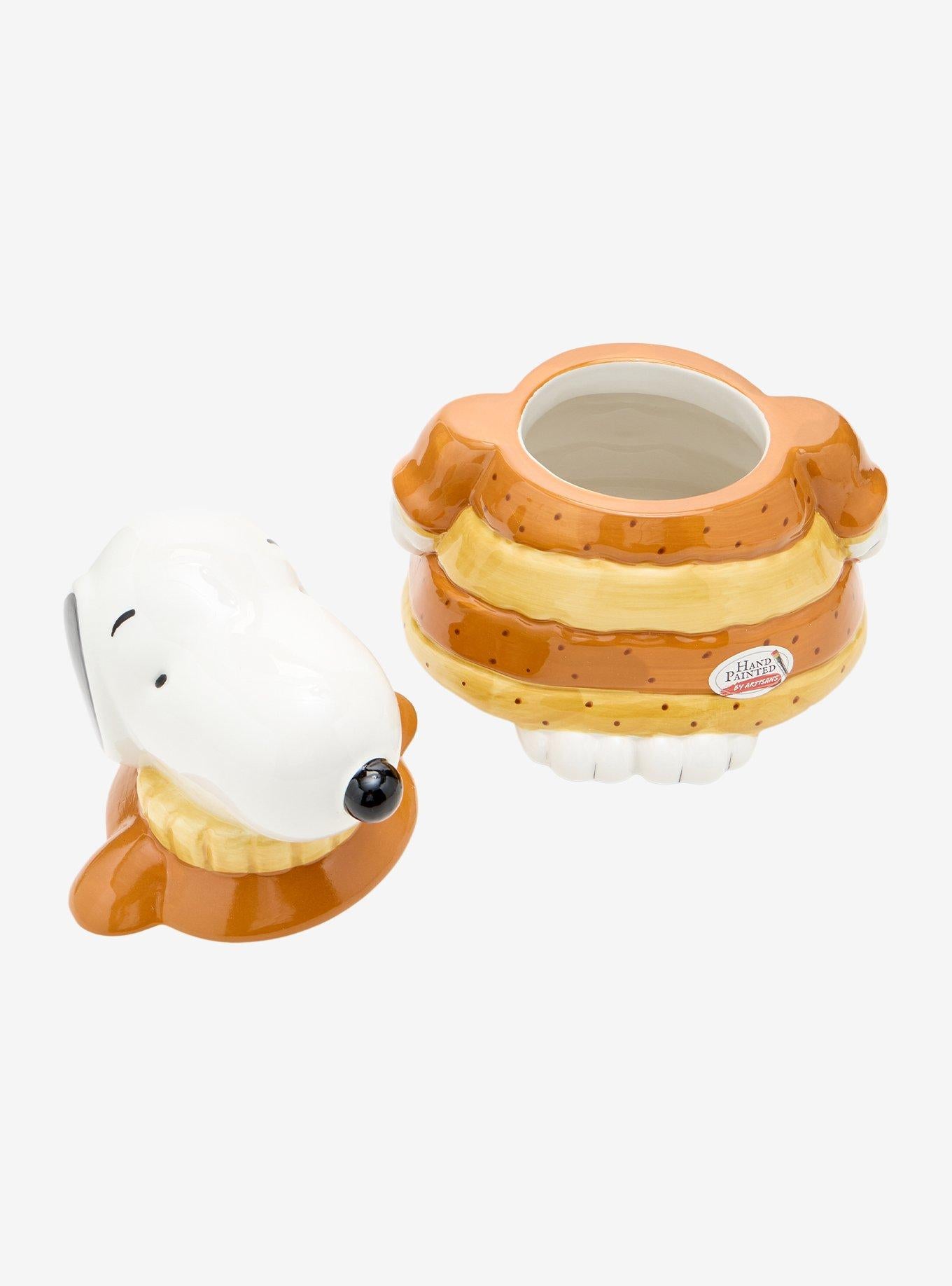 Frasco para galletas Snoopy de otoño