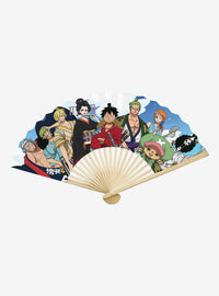 Set One Piece: mousepad, llavero y abanico