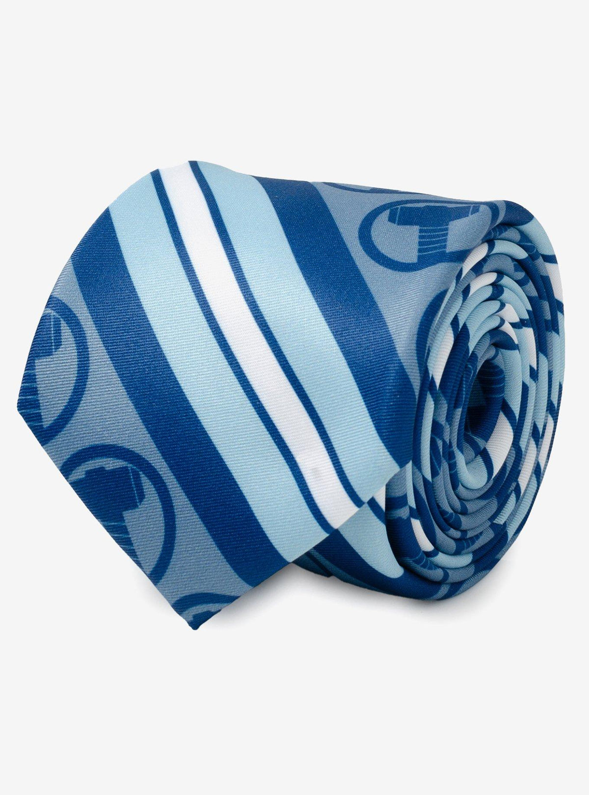 Corbata azul a rayas de Thor para hombre