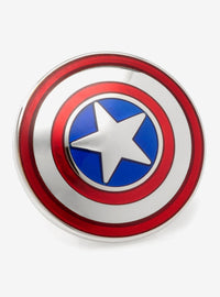 Set de calcetines tobilleros y pin de Captain America