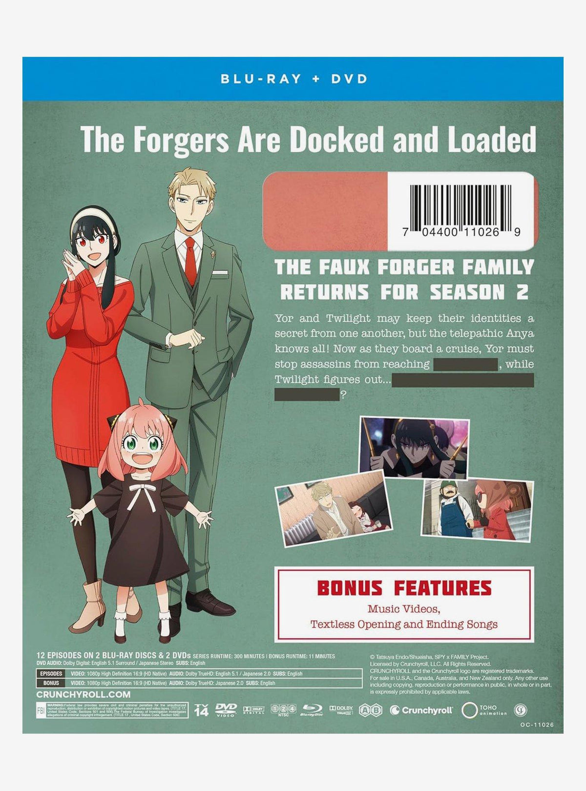 Spy x Family: Temporada 2 en Blu-ray
