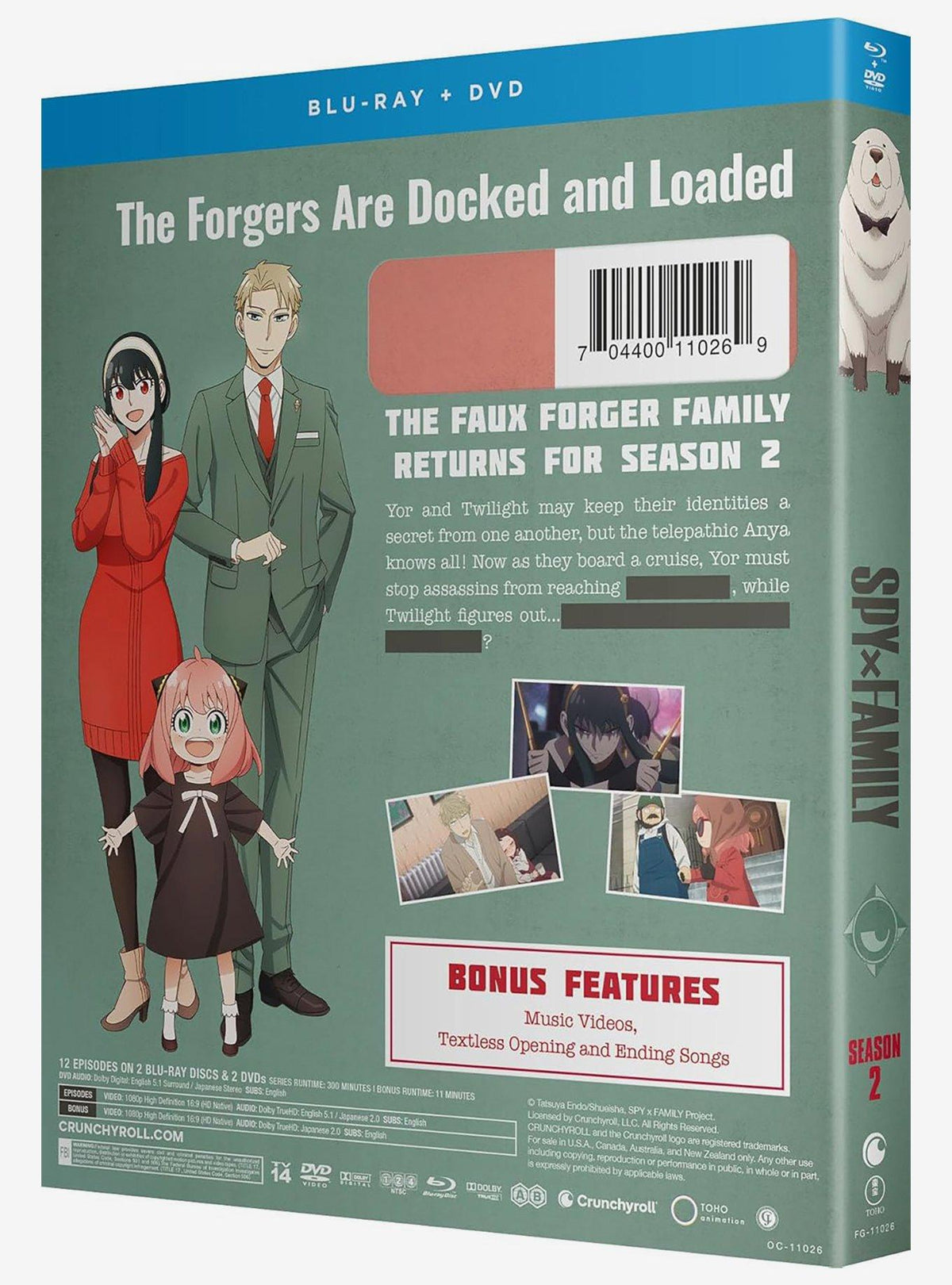 Spy x Family: Temporada 2 en Blu-ray