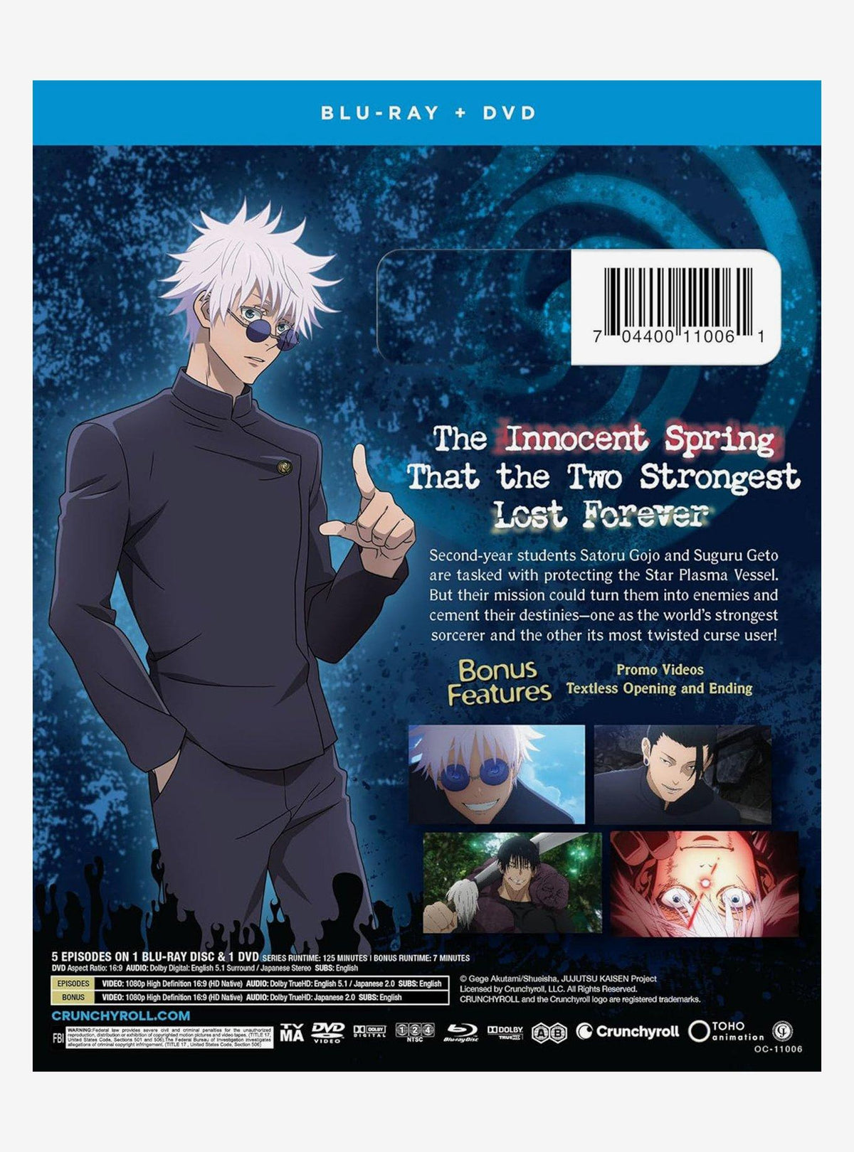 Jujutsu Kaisen: Inventario Oculto / Muerte Prematura en Blu-ray