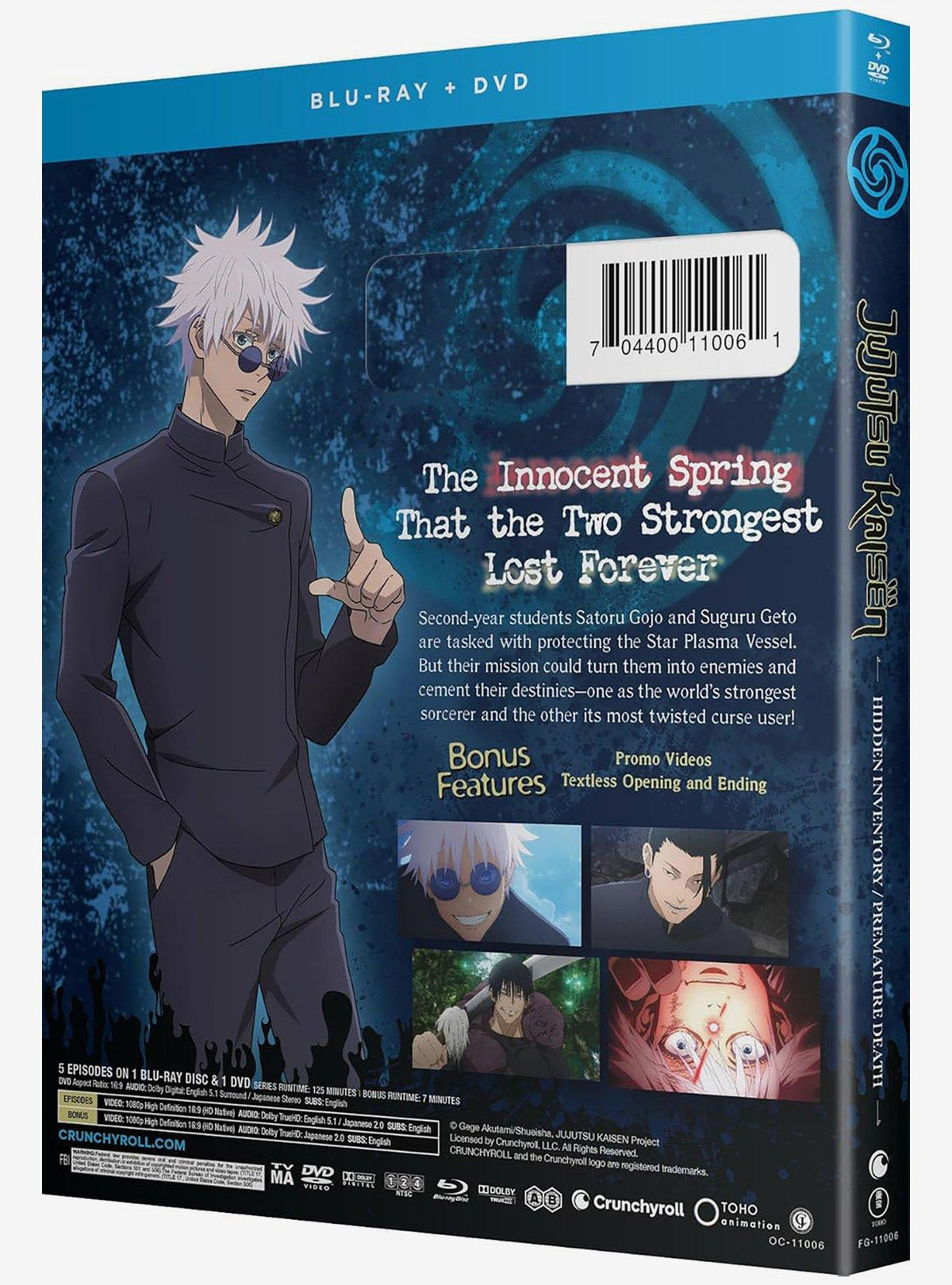 Jujutsu Kaisen: Inventario Oculto / Muerte Prematura en Blu-ray