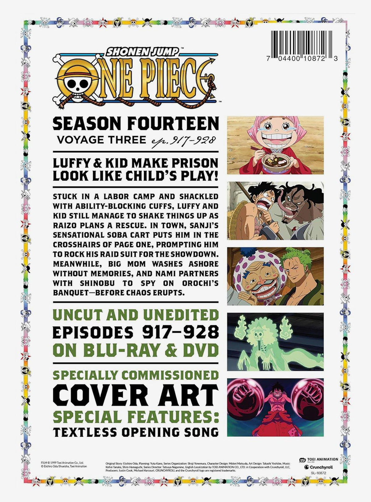 One Piece: Temporada 14, Volumen 3 en Blu-ray