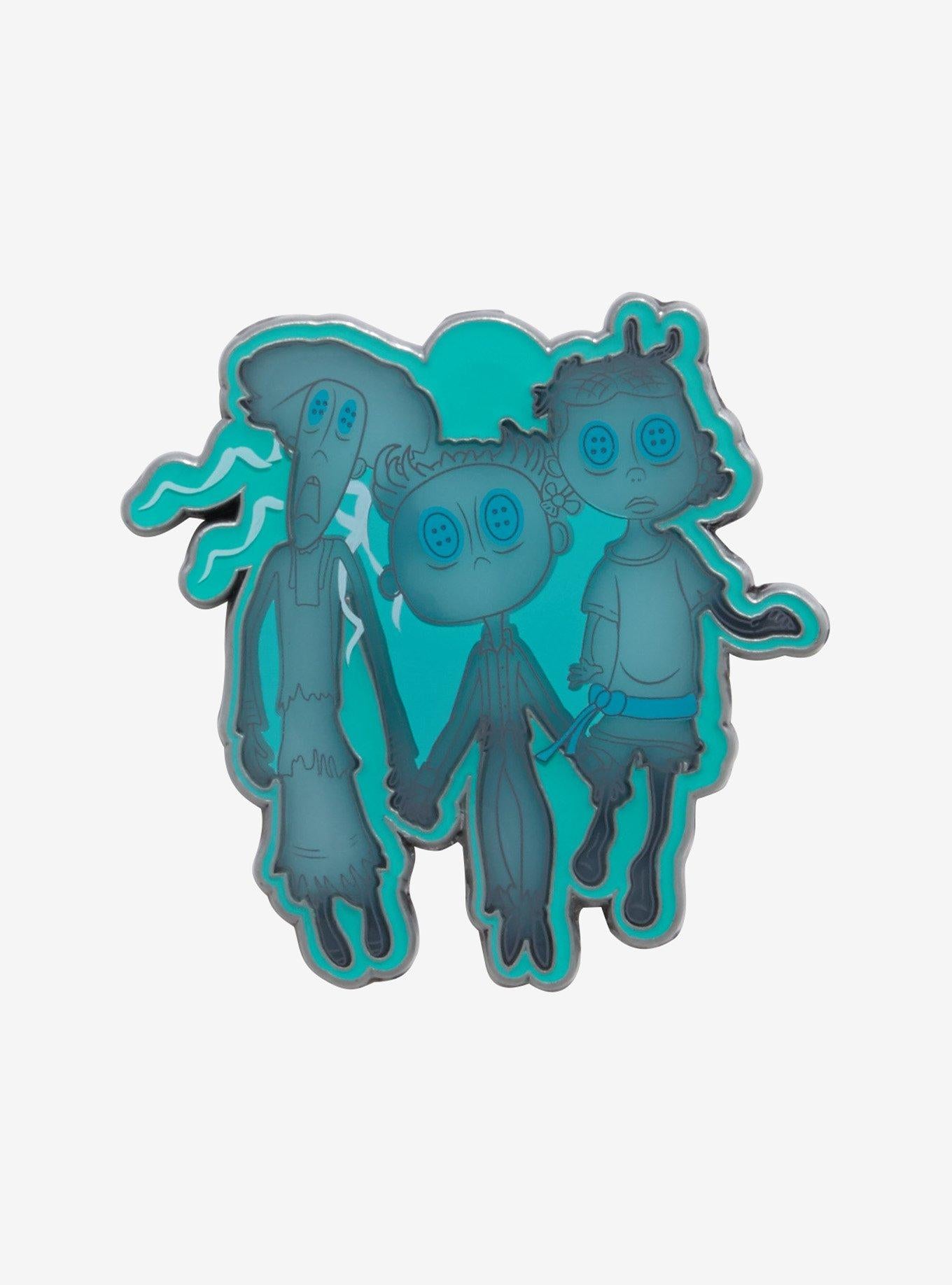 Pin esmaltado translúcido Niños Fantasma de Coraline