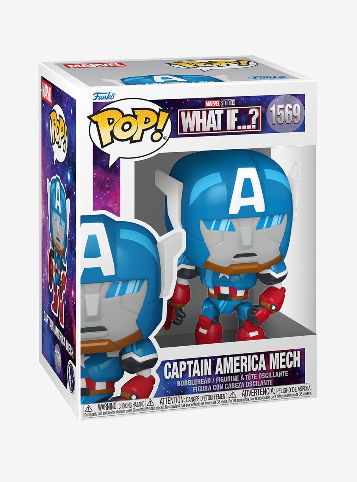 Funko Pop! Captain America Mech de What If...?