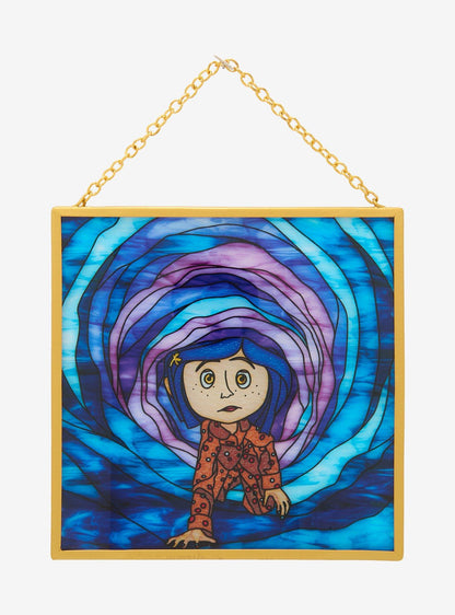Cuadro de Coraline y el túnel del Other World