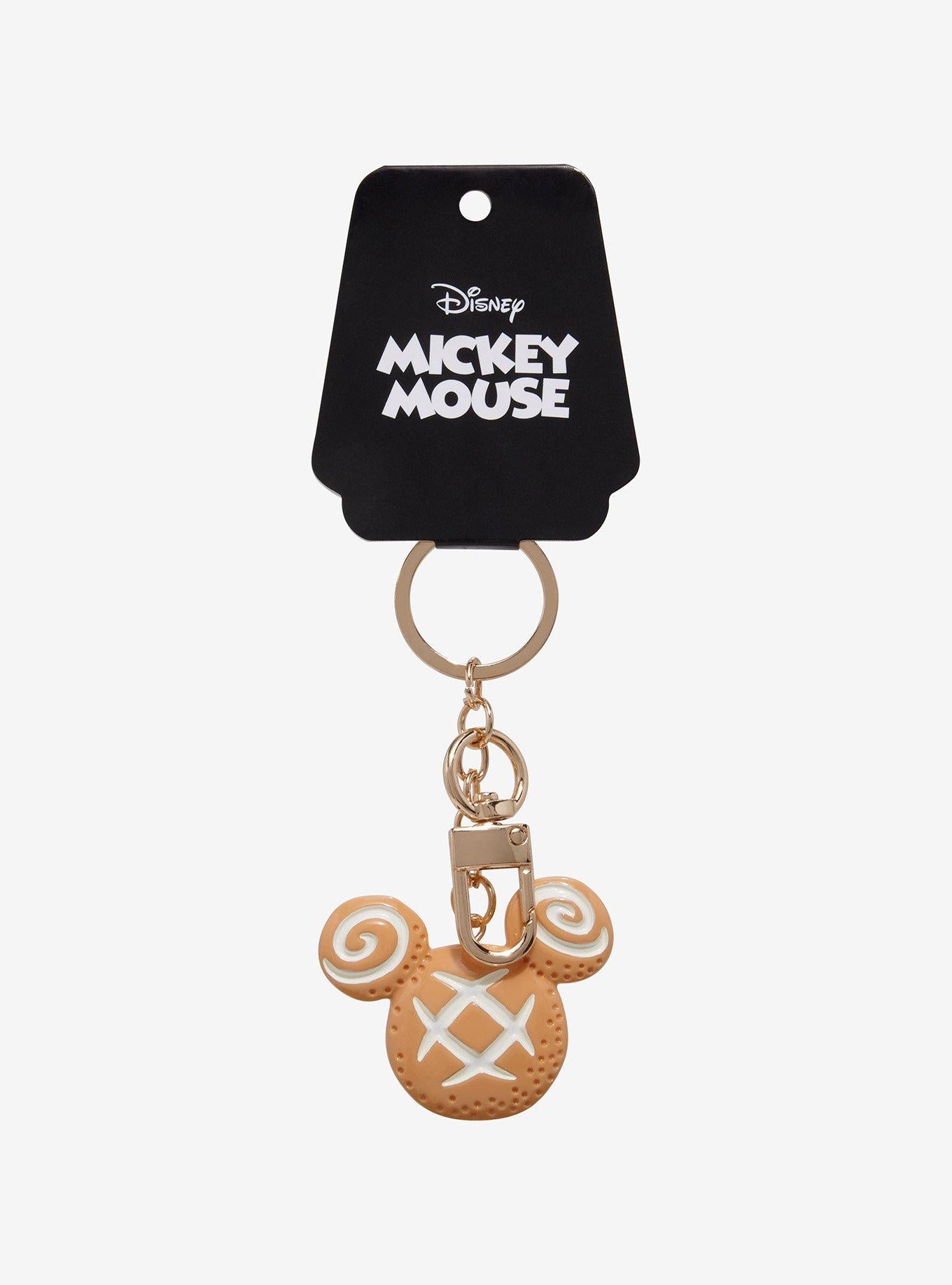 Llavero de pan con silueta de Mickey Mouse