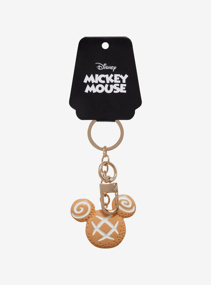 Llavero de pan con silueta de Mickey Mouse