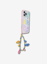 Colgante para celular Care Bears x Sonix con cuentas pastel