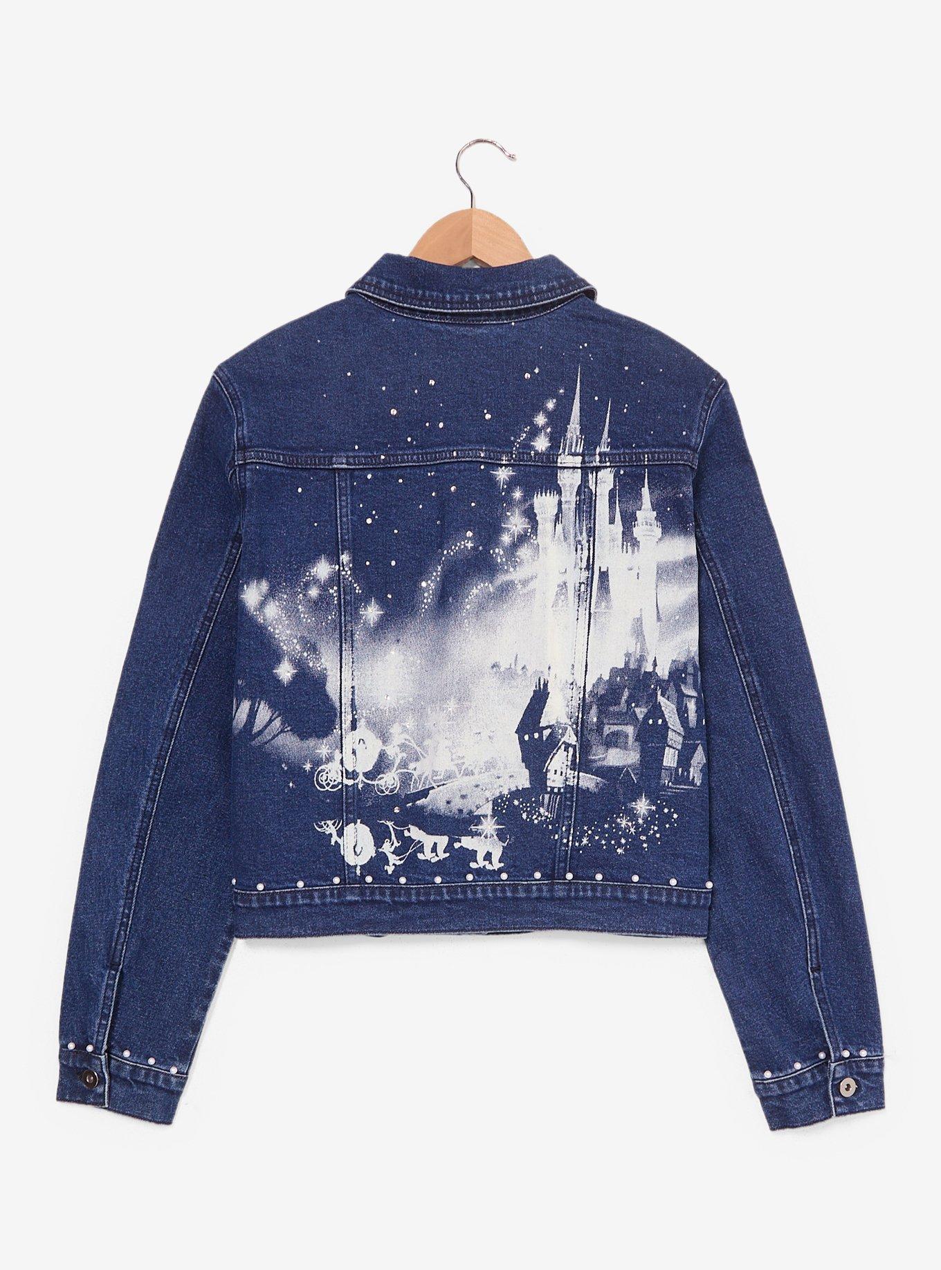 Chaqueta de mezclilla Disney Cinderella con castillo