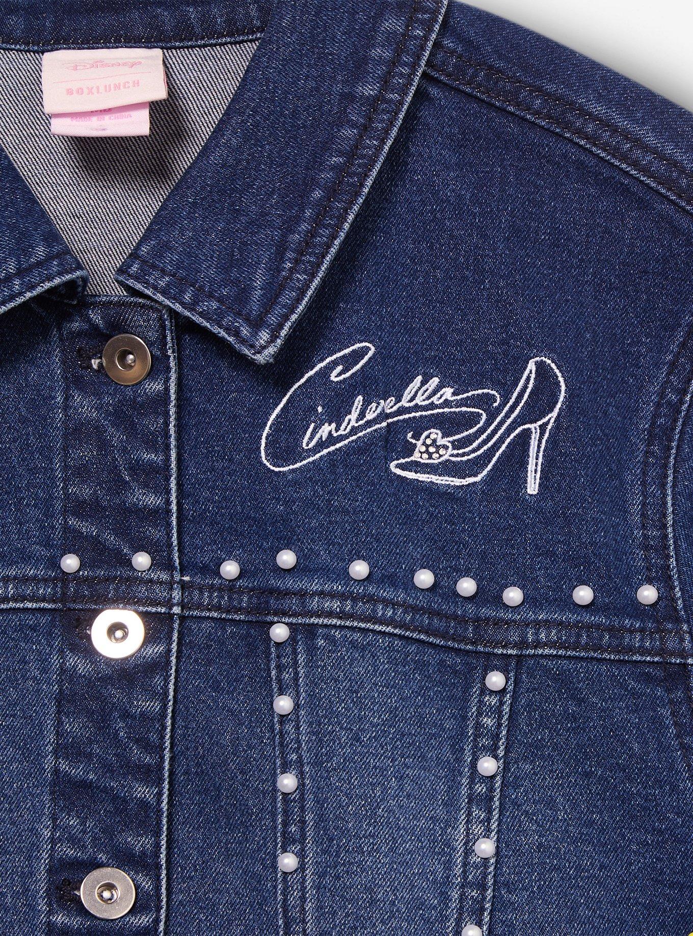 Chaqueta de mezclilla Disney Cinderella con castillo