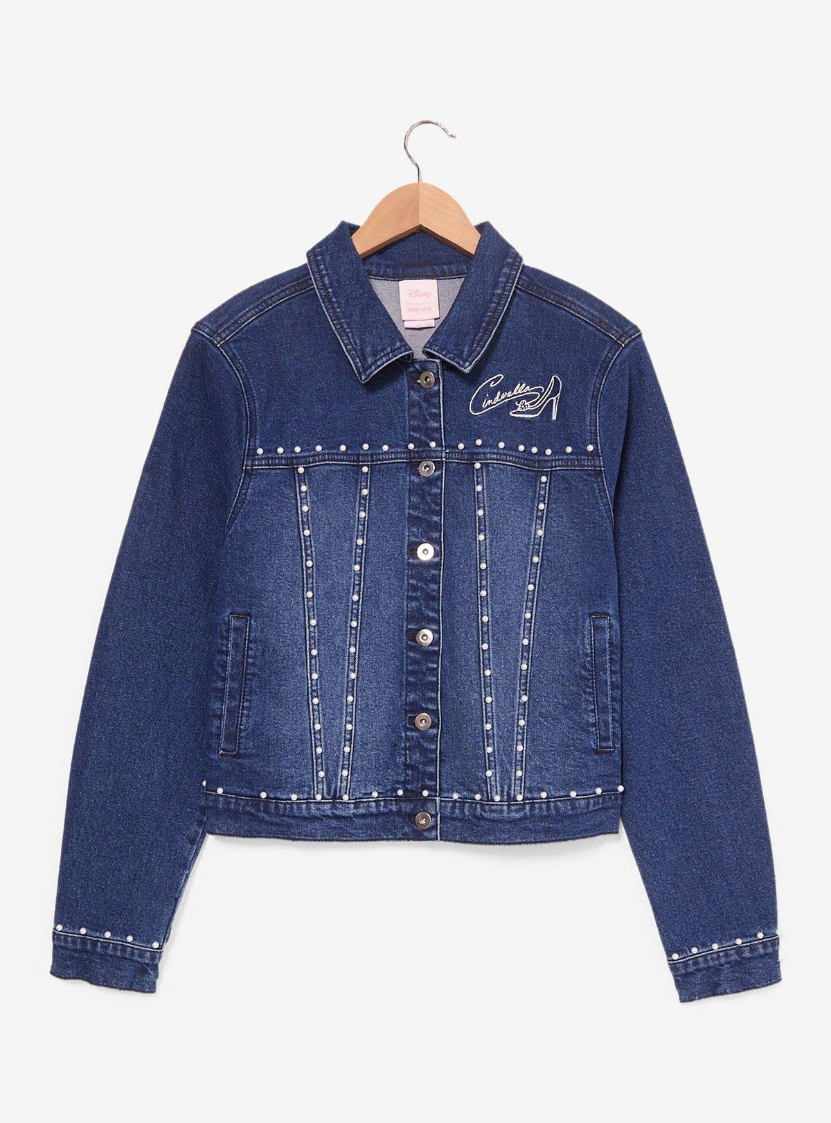 Chaqueta de mezclilla Disney Cinderella con castillo