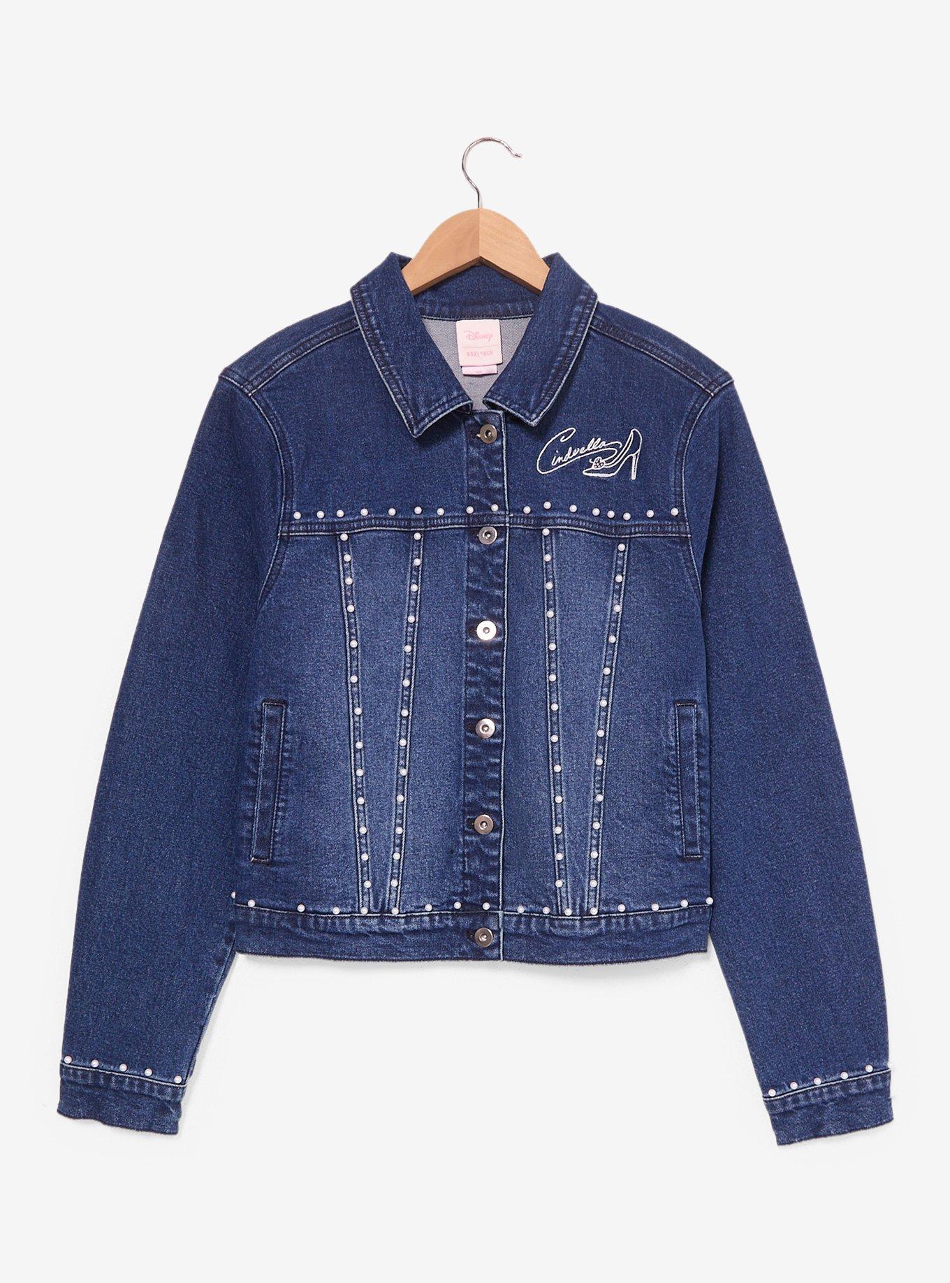 Chaqueta de mezclilla Disney Cinderella con castillo