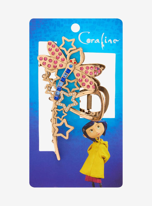 Pinza de pelo Coraline con strass de libélula