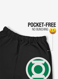 Pantalón de buzo Green Lantern con logo blanco