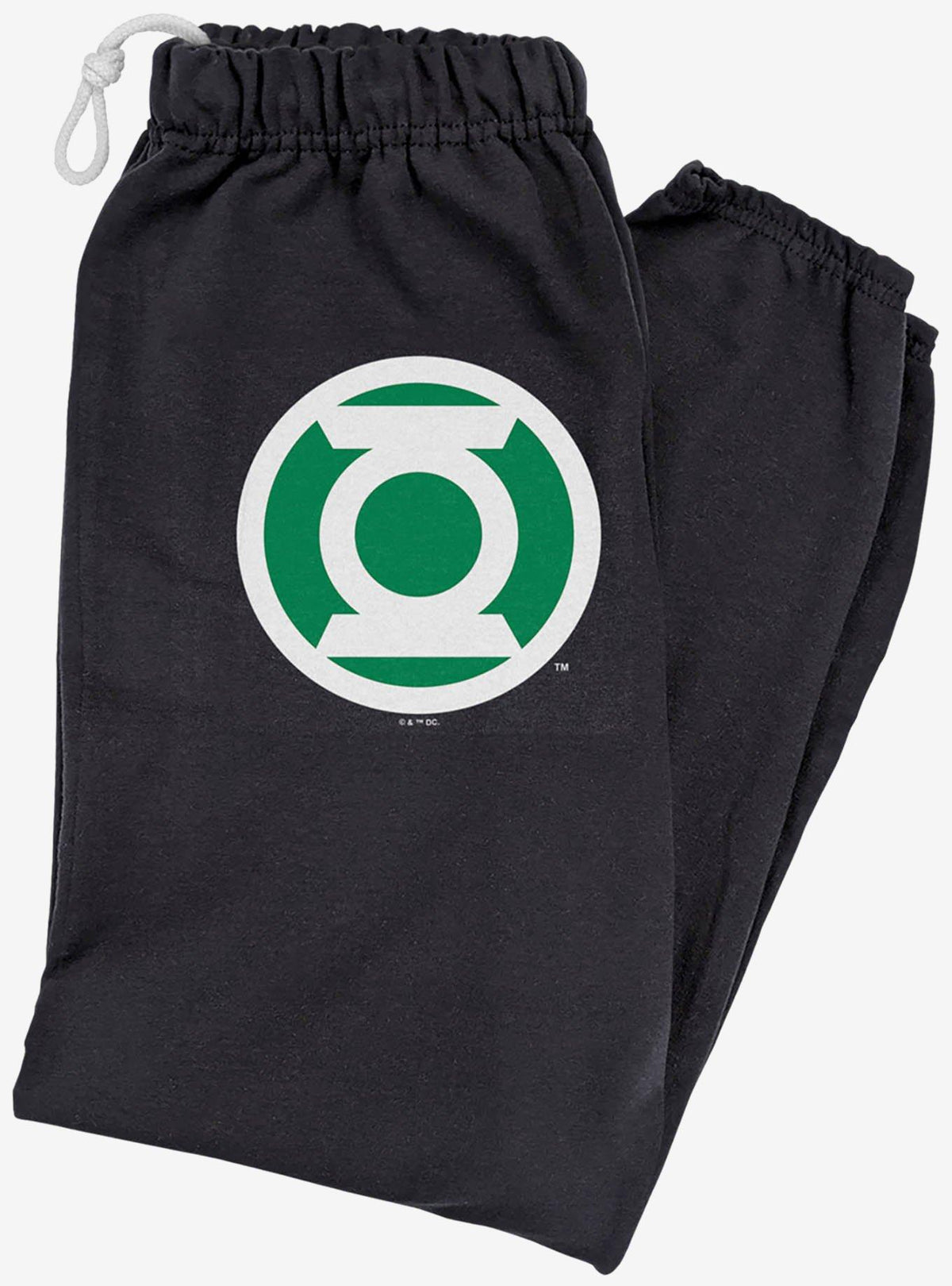 Pantalón de buzo Green Lantern con logo blanco