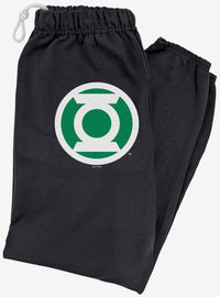 Pantalón de buzo Green Lantern con logo blanco