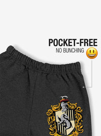 Pantalón de buzo Harry Potter con escudo de Hufflepuff