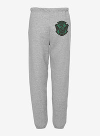 Pantalón de buzo a cuadros con emblema de Slytherin