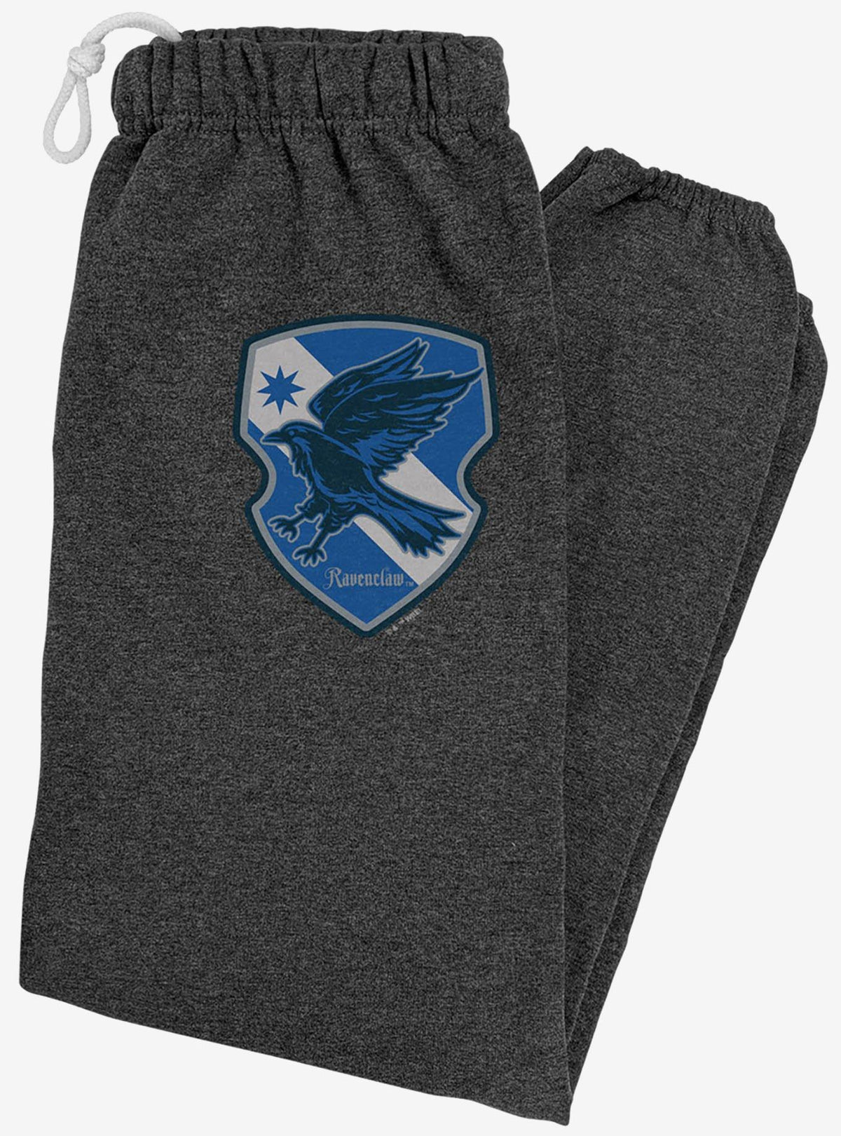 Pantalón de buzo a cuadros con escudo de Ravenclaw