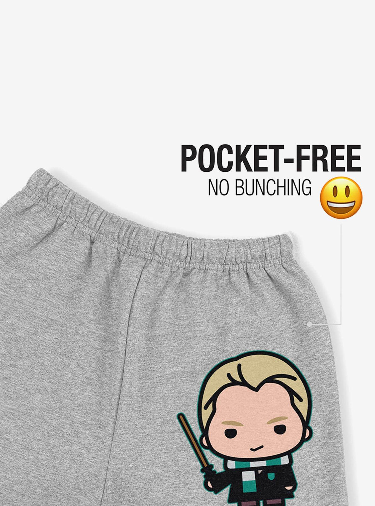 Pantalón de buzo Harry Potter Draco estilo chibi