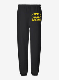 Pantalón de buzo Batman Bat Mom con logo de escudo