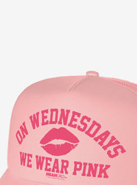 Jockey trucker de espuma Mean Girls: Wednesdays We Wear Pink