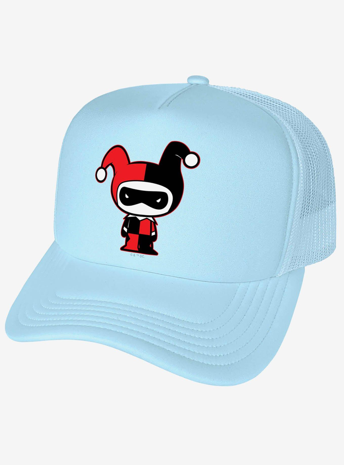 Jockey trucker de espuma Batman y Harley Quinn Chibi