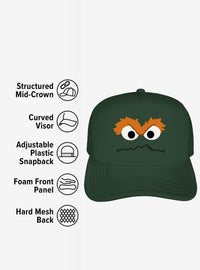 Gorro trucker de espuma Oscar the Grouch - Sesame Street