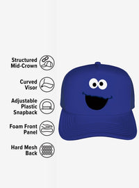 Jockey trucker de espuma Cookie Monster - Sesame Street