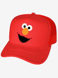 Jockey trucker de espuma con rostro de Elmo
