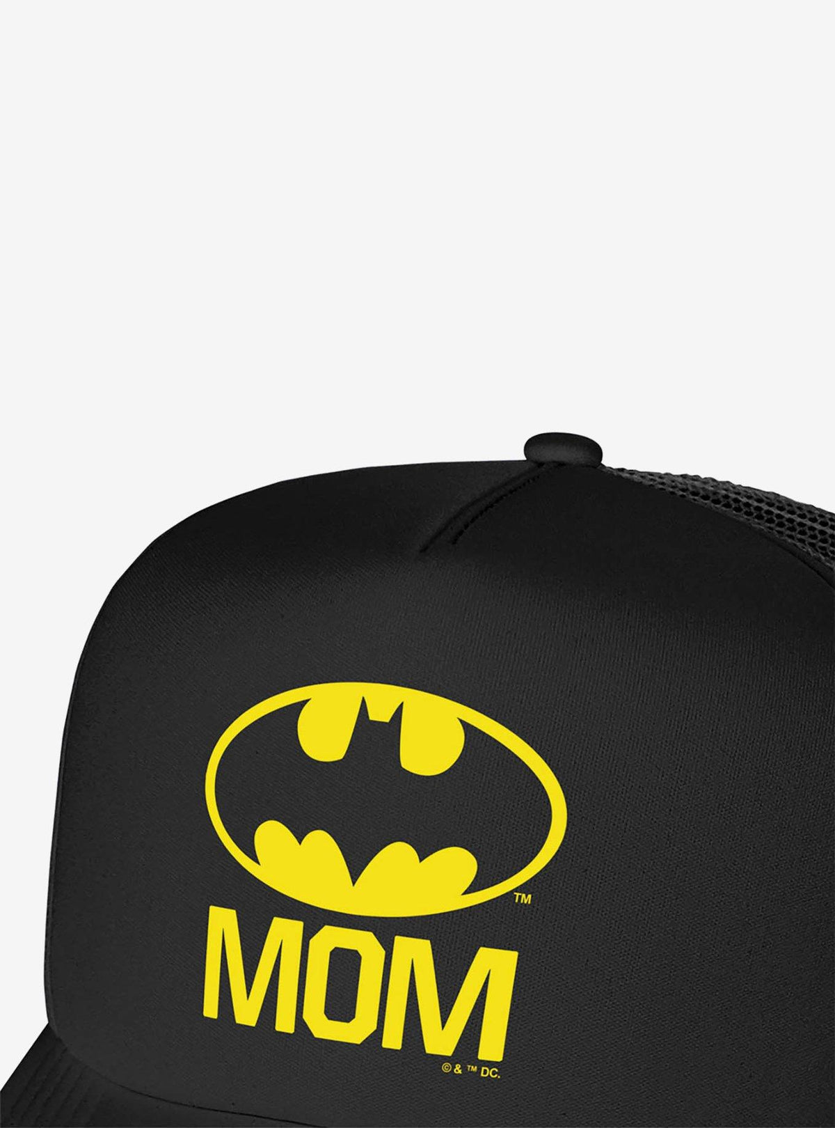 Jockey Trucker Batman Bat Mom con logo de escudo