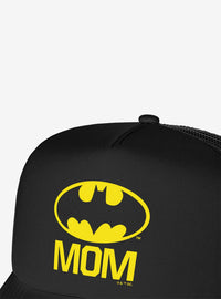 Jockey Trucker Batman Bat Mom con logo de escudo
