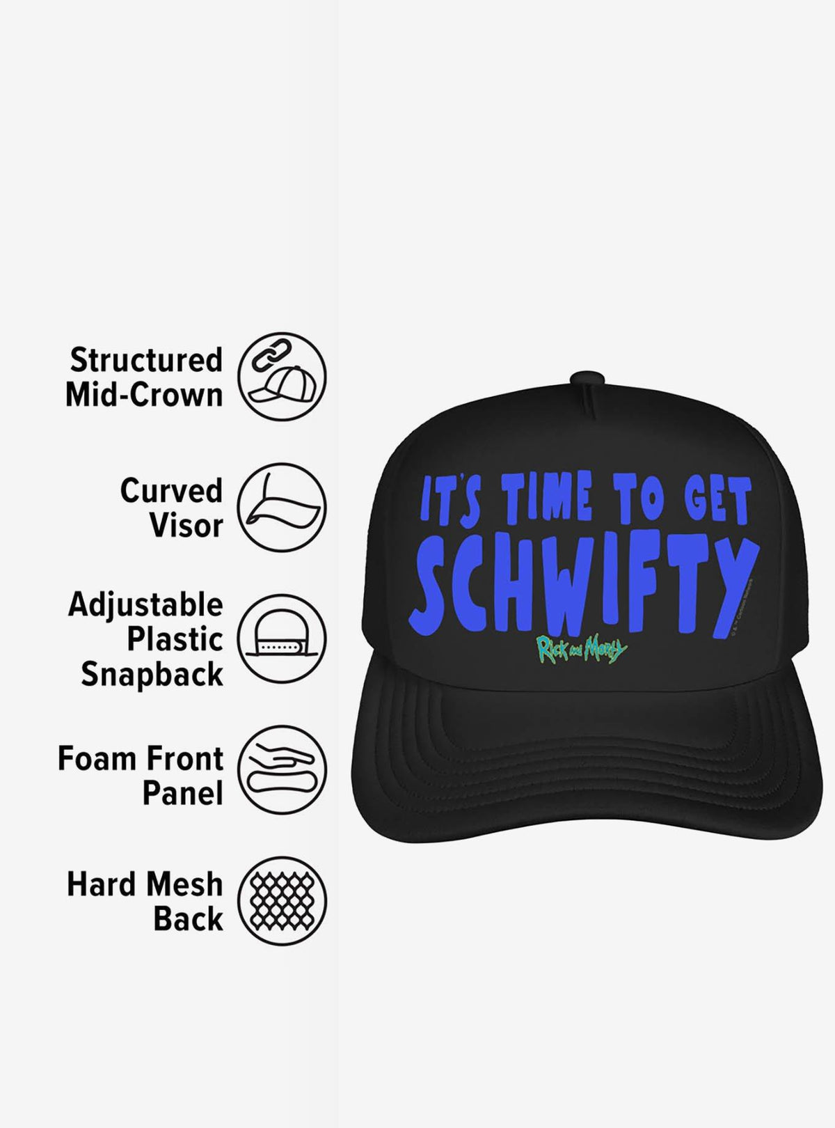 Jockey Trucker Rick and Morty: Time to Get Schwifty