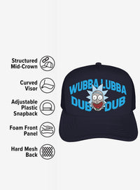 Jockey Trucker de Espuma Rick and Morty Wubba Lubba Dub Dub