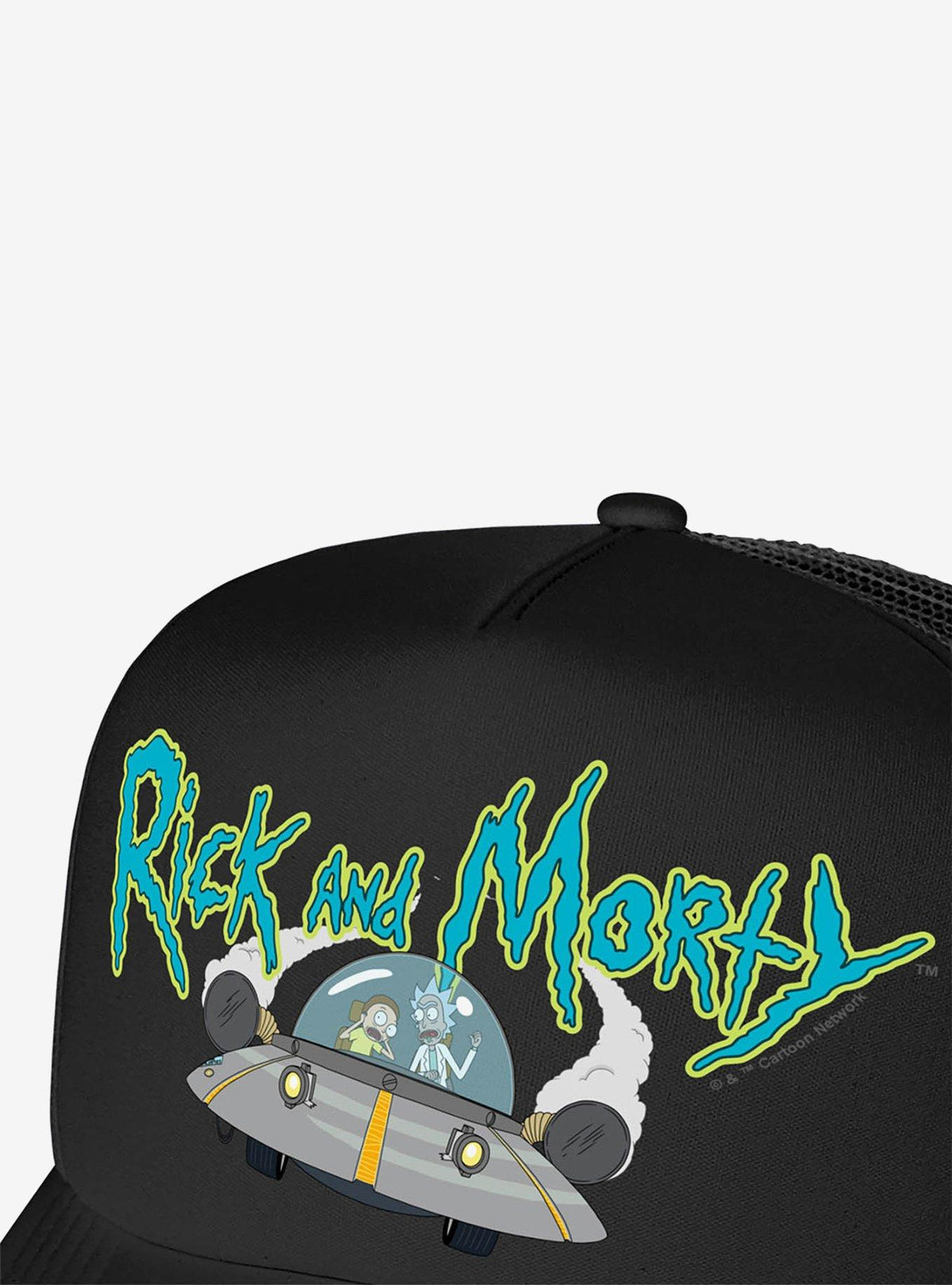Jockey trucker de espuma Rick and Morty en el espacio