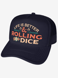 Gorro trucker Dungeons & Dragons Life Is Better Rolling Dice